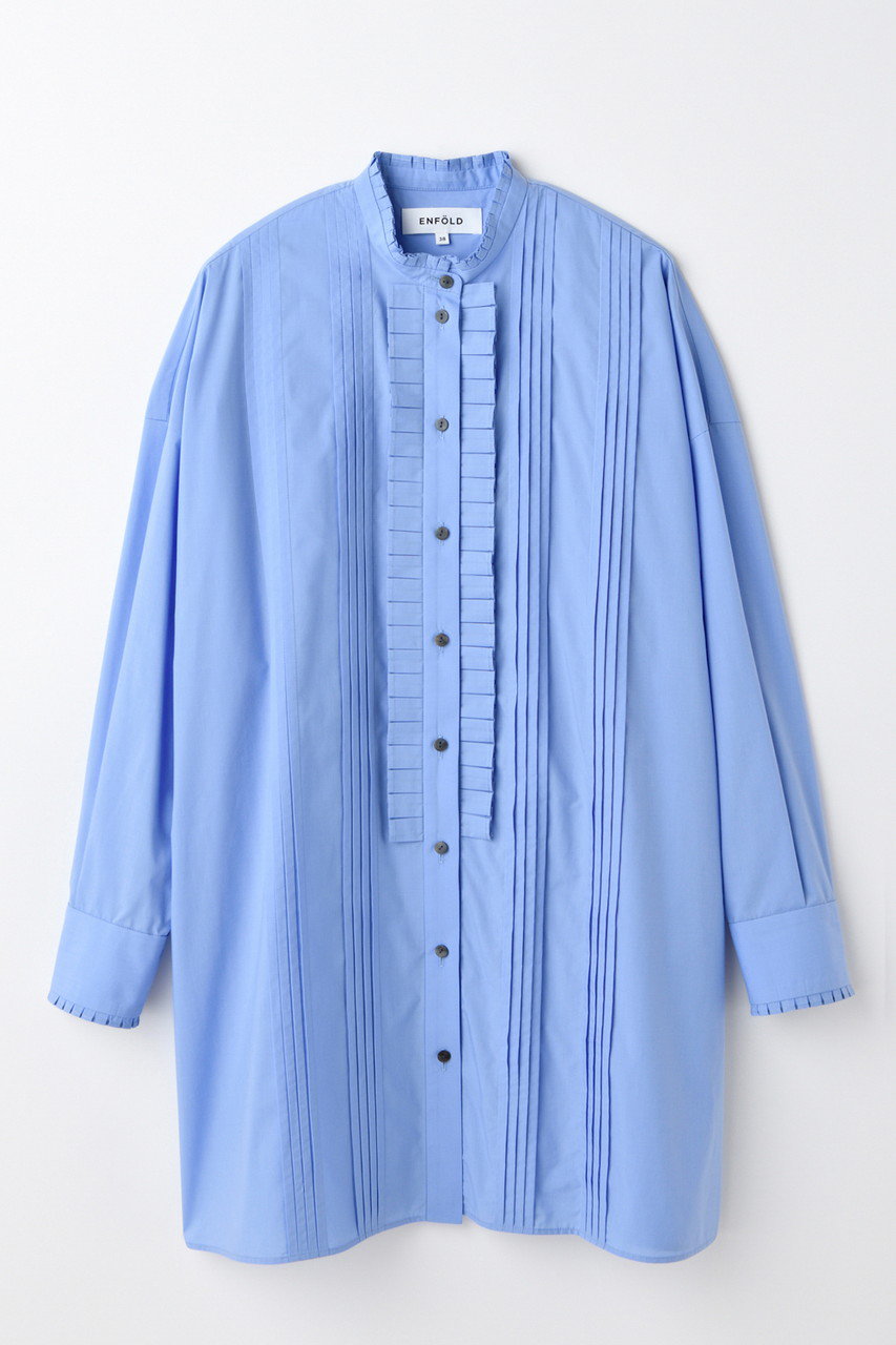 ENFOLD LOOSE SHIRT/シャツ (ライトパープル, 38) エンフォルド ELLE SHOP ENFOLD LOOSE SHIRT/シャツ (ライトパープル, 38) エンフォルド ELLE SHOP