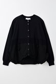 ENFOLD(エンフォルド)｜FRILL-BOTTOM CARDIGAN/カーディガン