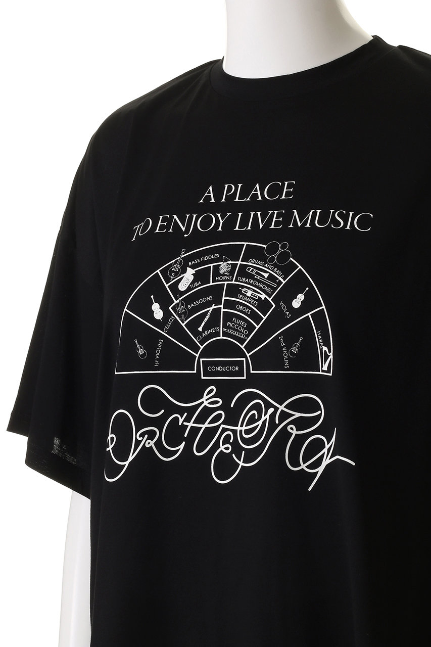 ENFOLD Tシャツ ENFOLD(エンフォルド)｜ORCHESTRA T-SHIRT/Tシャツ/ホワイト の
