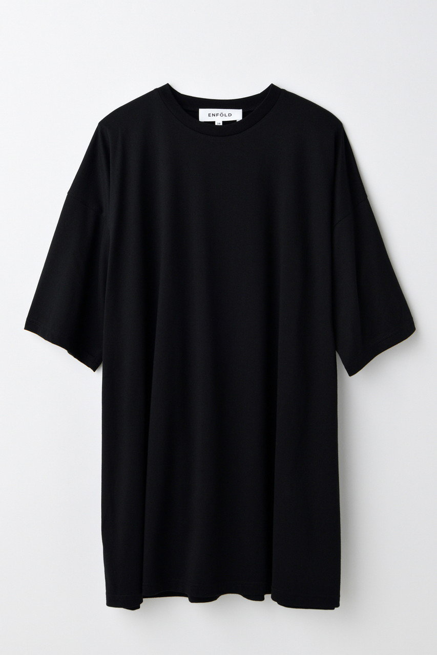 ENFOLD SLIT-SLEEVES T-SHIRT/Tシャツ (ブラック, 38) エンフォルド ELLE SHOP ENFOLD SLIT-SLEEVES T-SHIRT/Tシャツ (ブラック, 38) エンフォルド ELLE SHOP