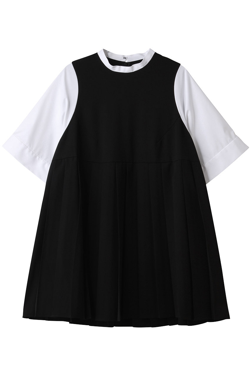 ENFOLDエンフォルドPLEATS PULLOVERプリーツプルオーバー　黒 ENFOLD(エンフォルド) PLEATS PULLOVER - COLDBECK ONLINE
