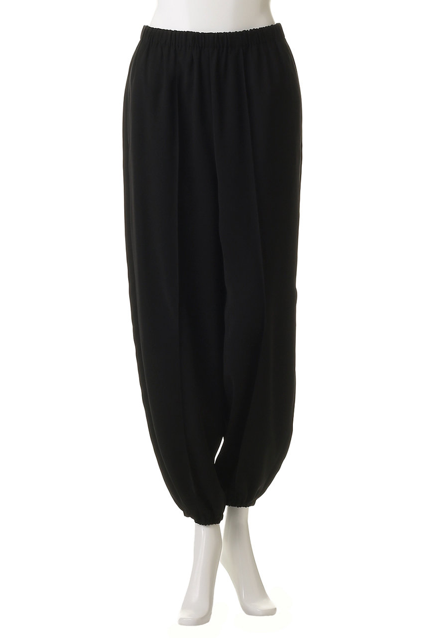 パンツ ENFOLD CURVE-HEM JOGGER PANTS 38 ENFOLD(エンフォルド)｜JOGGER PANTS/パンツ/ブラック の通販