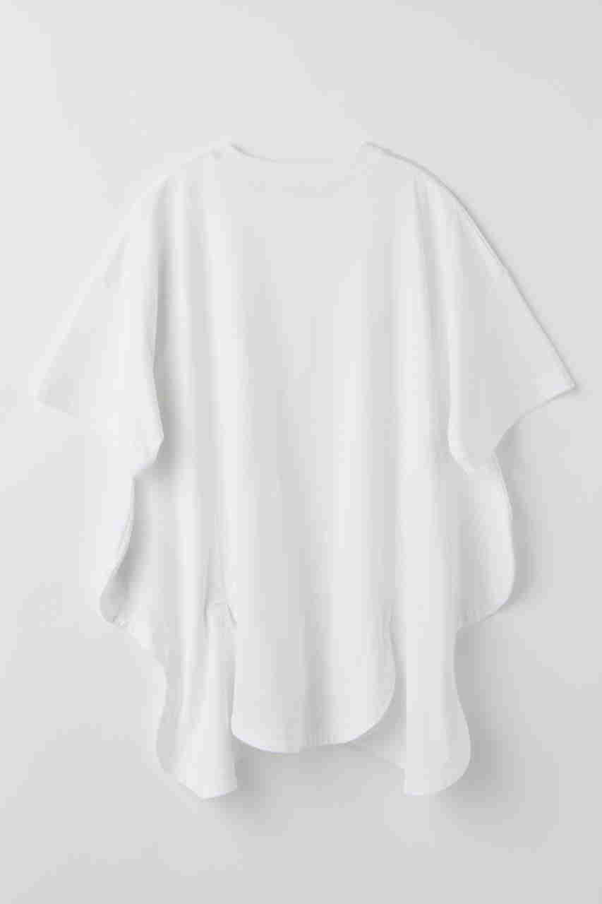 ENFOLD(エンフォルド)｜CURVE-SILHOUETTE T-SHIRT/Tシャツ