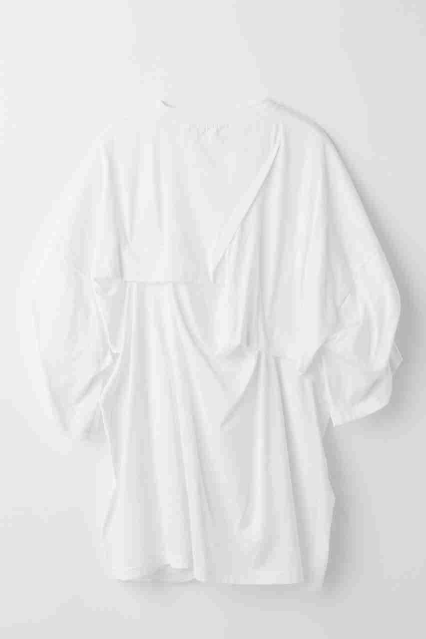 ENFOLD トップス　シャツ　Tシャツ　別注　ホワイト BOX WIDE T-SHIRT｜38｜WHT｜CUT AND SEWN｜|ENFÖLD OFFICIAL