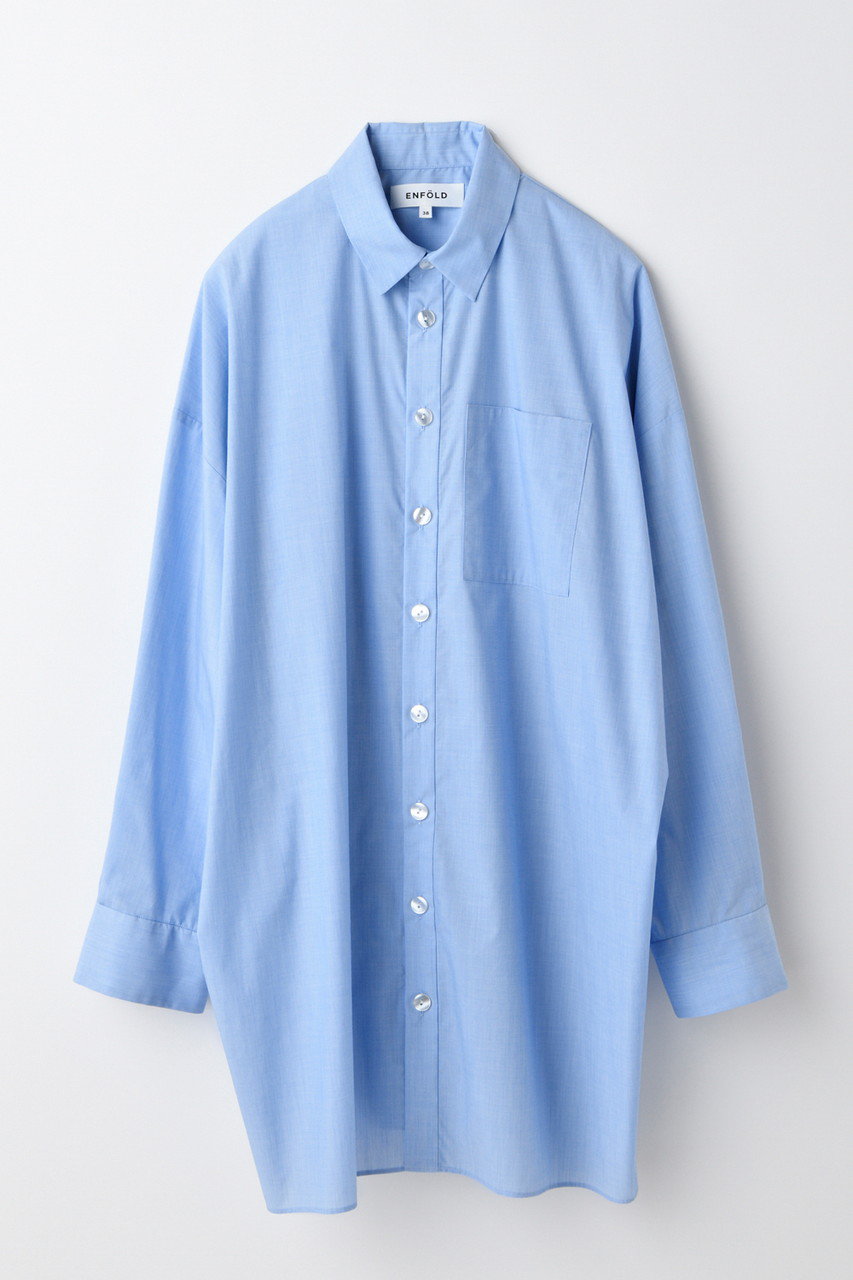 ENFOLD(エンフォルド)｜【8/13 12:00販売開始】TUCK BIG SHIRT