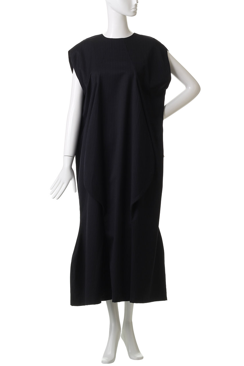 ENFOLD(エンフォルド)｜CIRCLE DRESS/ドレス/ネイビー の通販