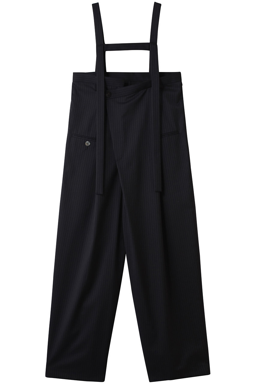 ENFOLD STRIPE-TROUSERS/パンツ (ネイビー, 36) エンフォルド ELLE SHOP ENFOLD STRIPE-TROUSERS/パンツ (ネイビー, 36) エンフォルド ELLE SHOP