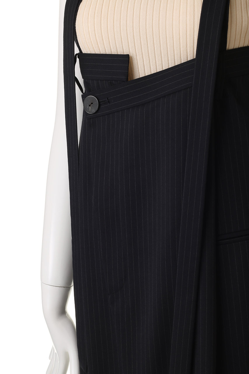 ENFOLD(エンフォルド)｜STRIPE-TROUSERS/パンツ/ネイビー の通販