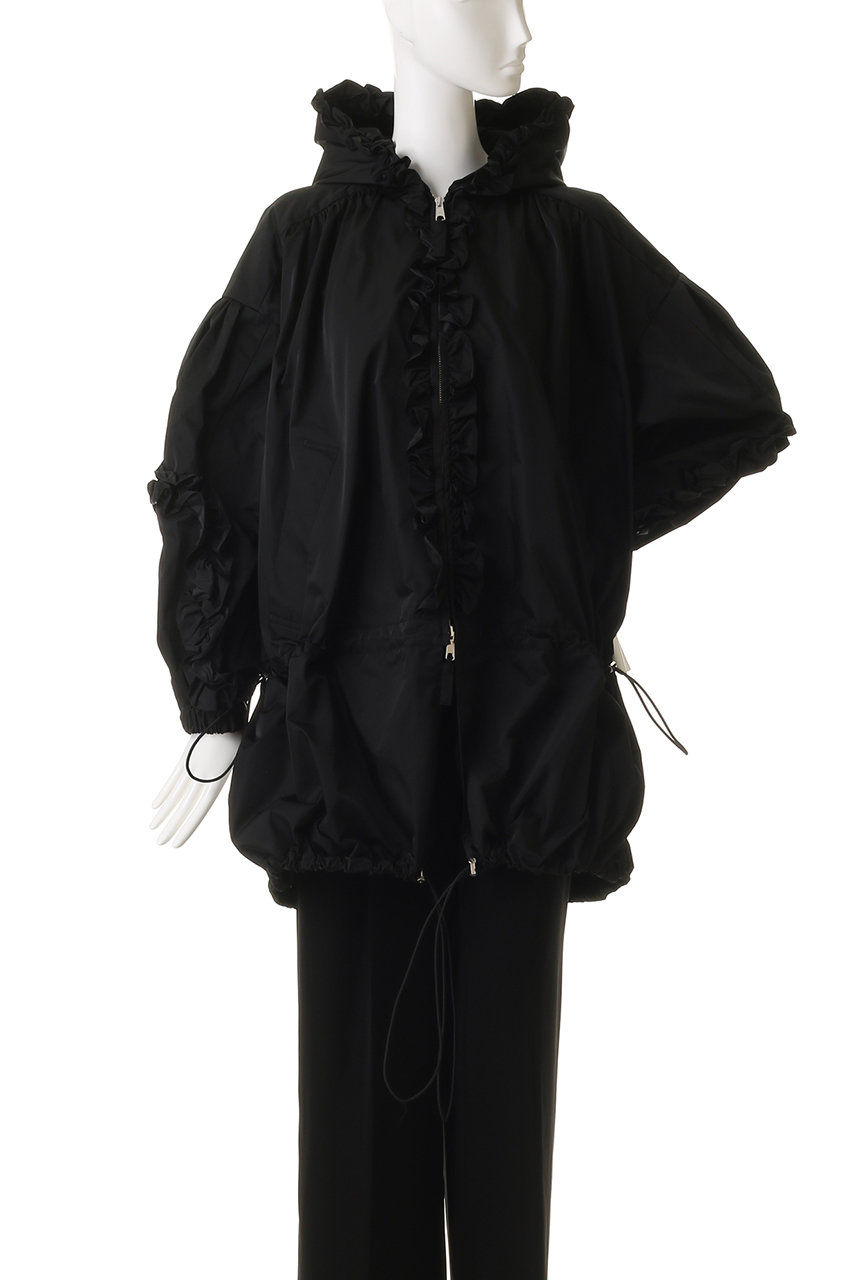 ENFÖLD エンフォルド　ブラック　ブルゾン【新品】　36 ENFOLD(エンフォルド)｜FRILL BLOUSON ブルゾン/ブラック の通販