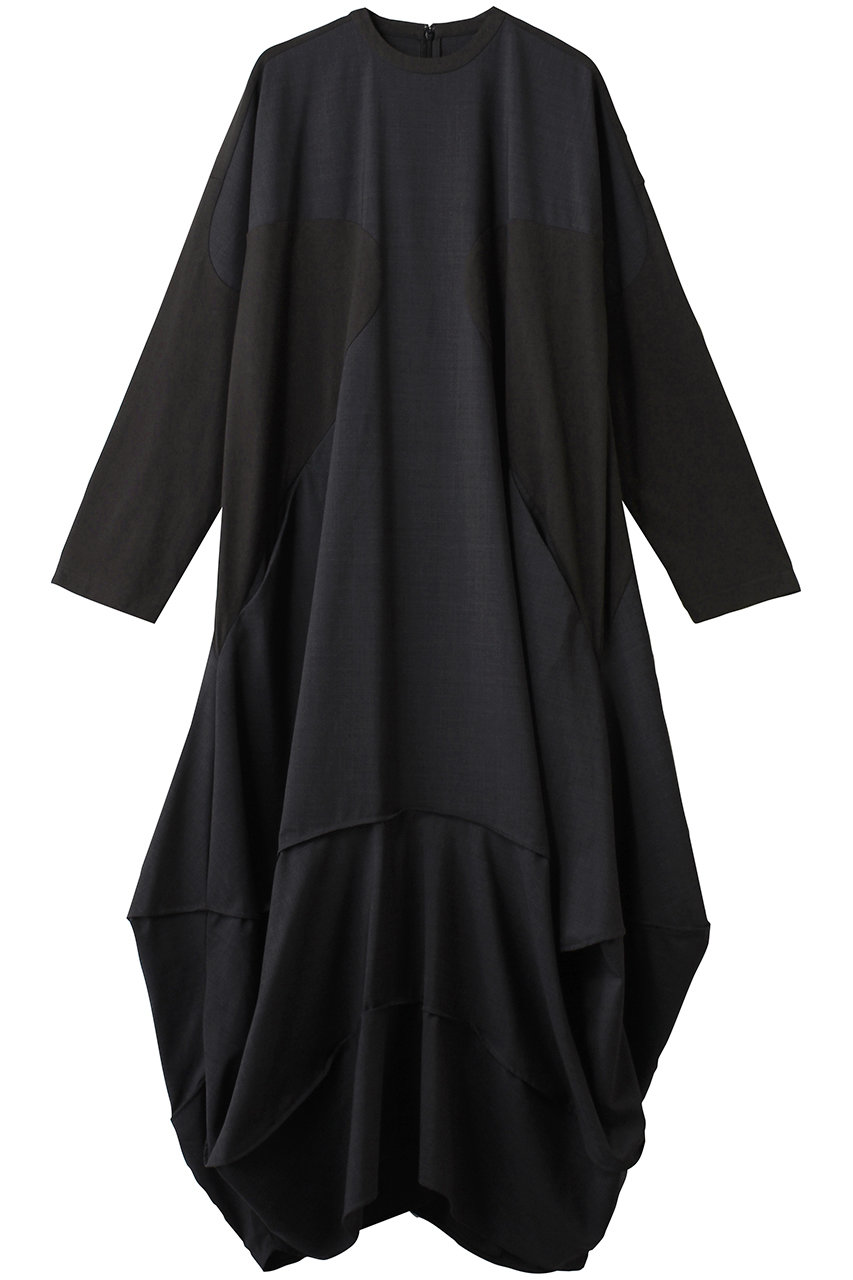 ENFOLD SILHOUETTE DOCKING DRESS ドレス (ダークグレー, 36) エンフォルド ELLE SHOP ENFOLD SILHOUETTE DOCKING DRESS ドレス (ダークグレー, 36) エンフォルド ELLE SHOP