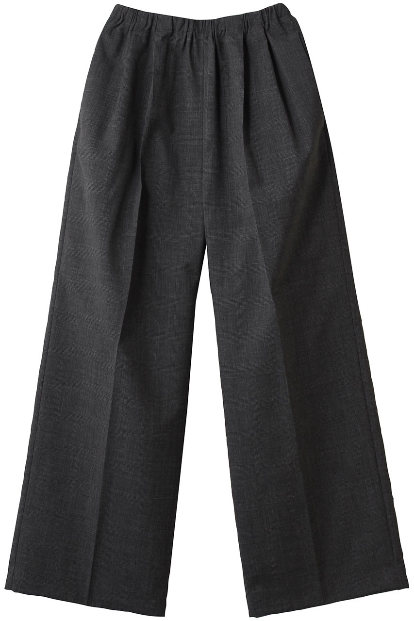ENFOLD CENTER PRESS STRIGHT WIDE PANTS パンツ (ブラック, 38) エンフォルド ELLE SHOP ENFOLD CENTER PRESS STRIGHT WIDE PANTS パンツ (ブラック, 38) エンフォルド ELLE SHOP