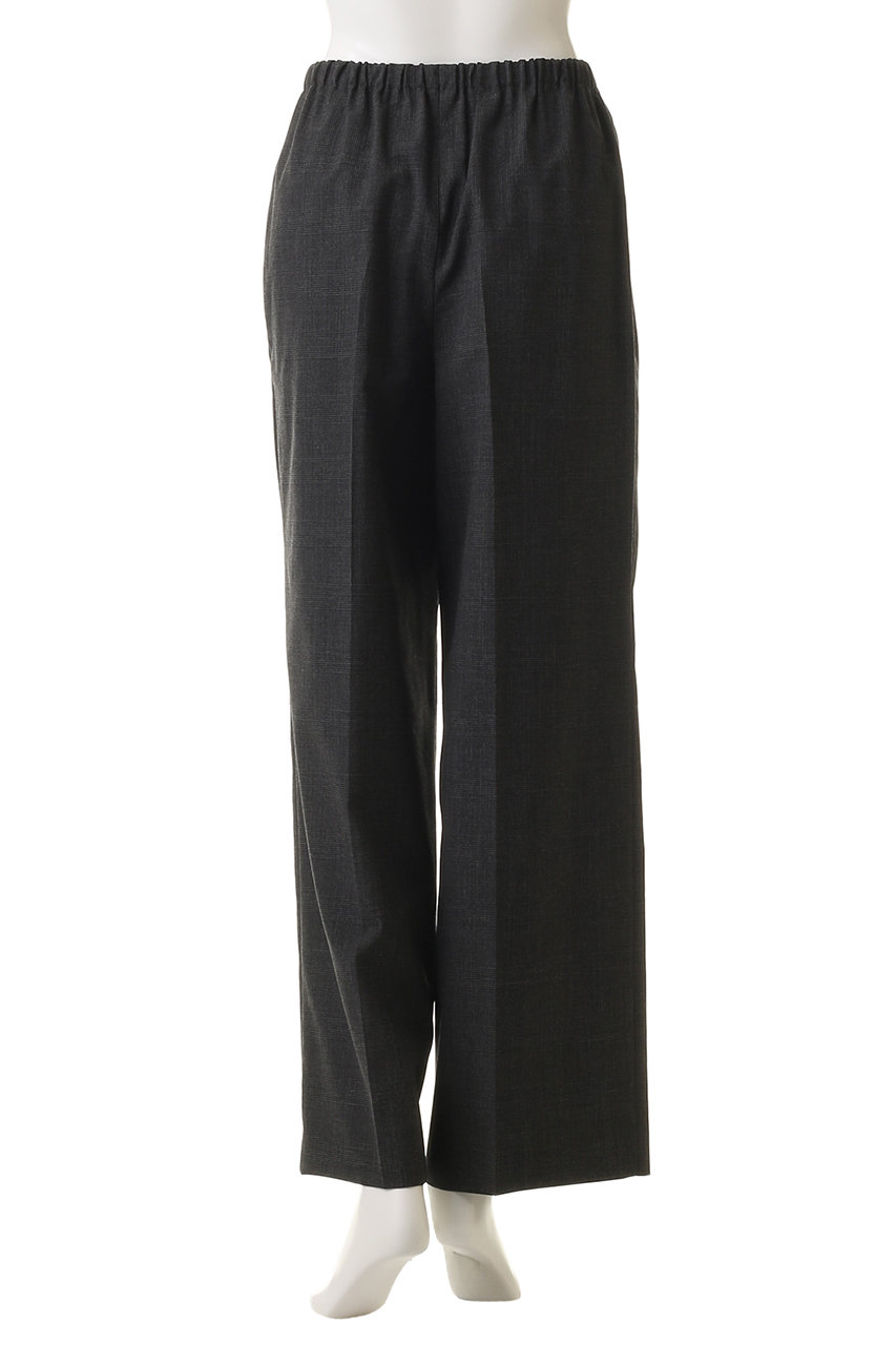 ENFOLD(エンフォルド)｜CENTER PRESS STRIGHT WIDE PANTS パンツ