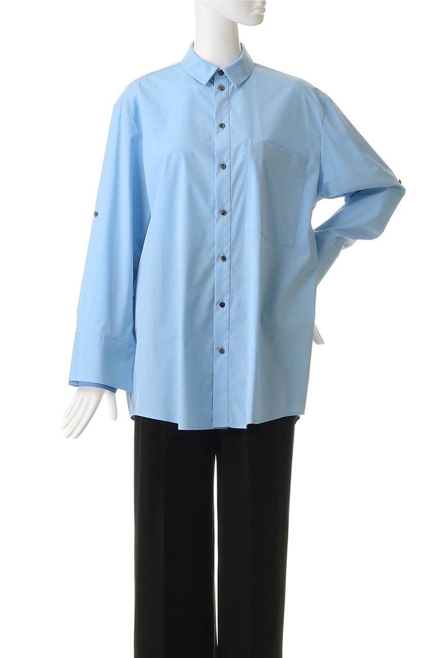 エンフォルド　シャツ ENFOLD(エンフォルド)｜CUFFS COLOR SHIRT シャツ/ホワイト の通販