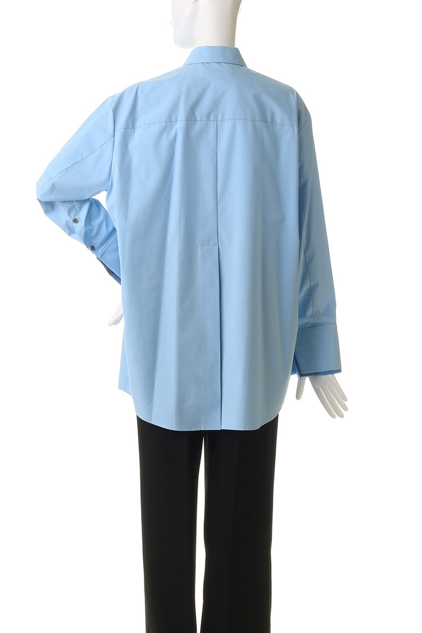 ENFÖLD エンフォルド 水色シャツ 38サイズ ENFOLD(エンフォルド)｜CUFFS COLOR SHIRT シャツ/ホワイト の通販