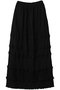 TIERED PLEATS SKIRT　スカート エンフォルド/ENFOLD ブラック