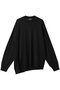 U SLIT BOX PULLOVER プルオーバー エンフォルド/ENFOLD ブラック