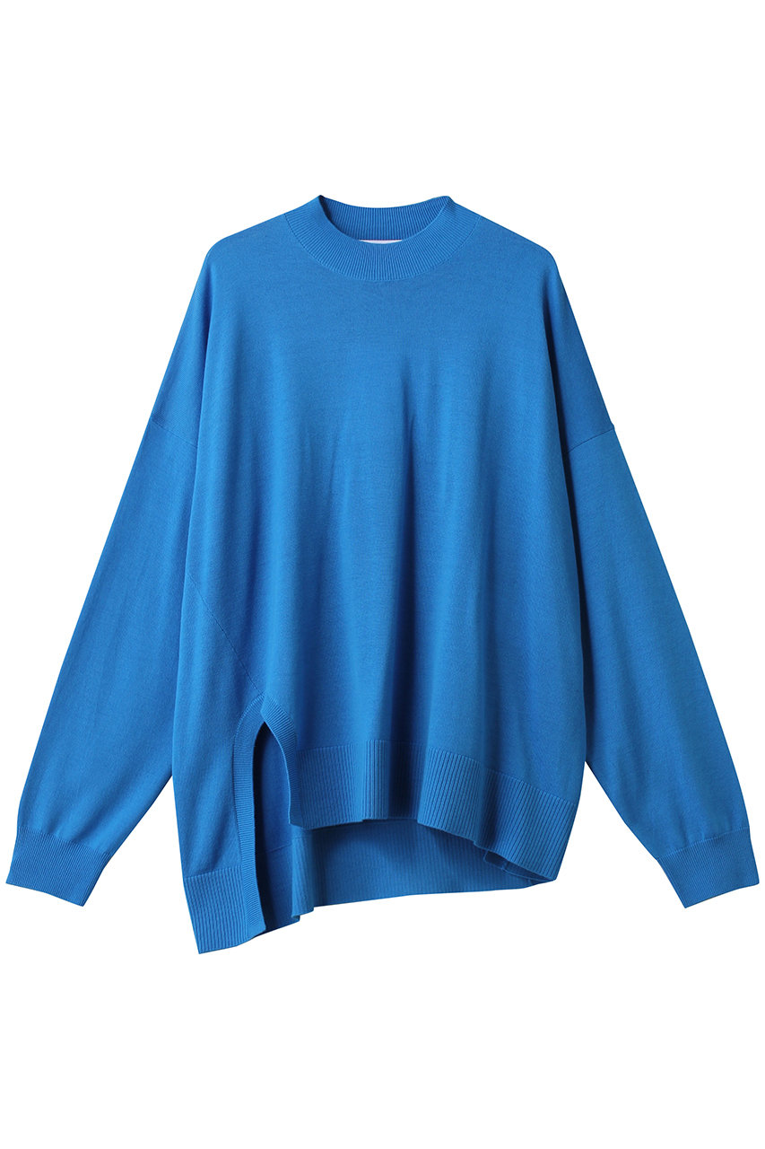 エンフォルド/ENFOLDのU SLIT BOX PULLOVER プルオーバー(ブルー/300IA270-2421)