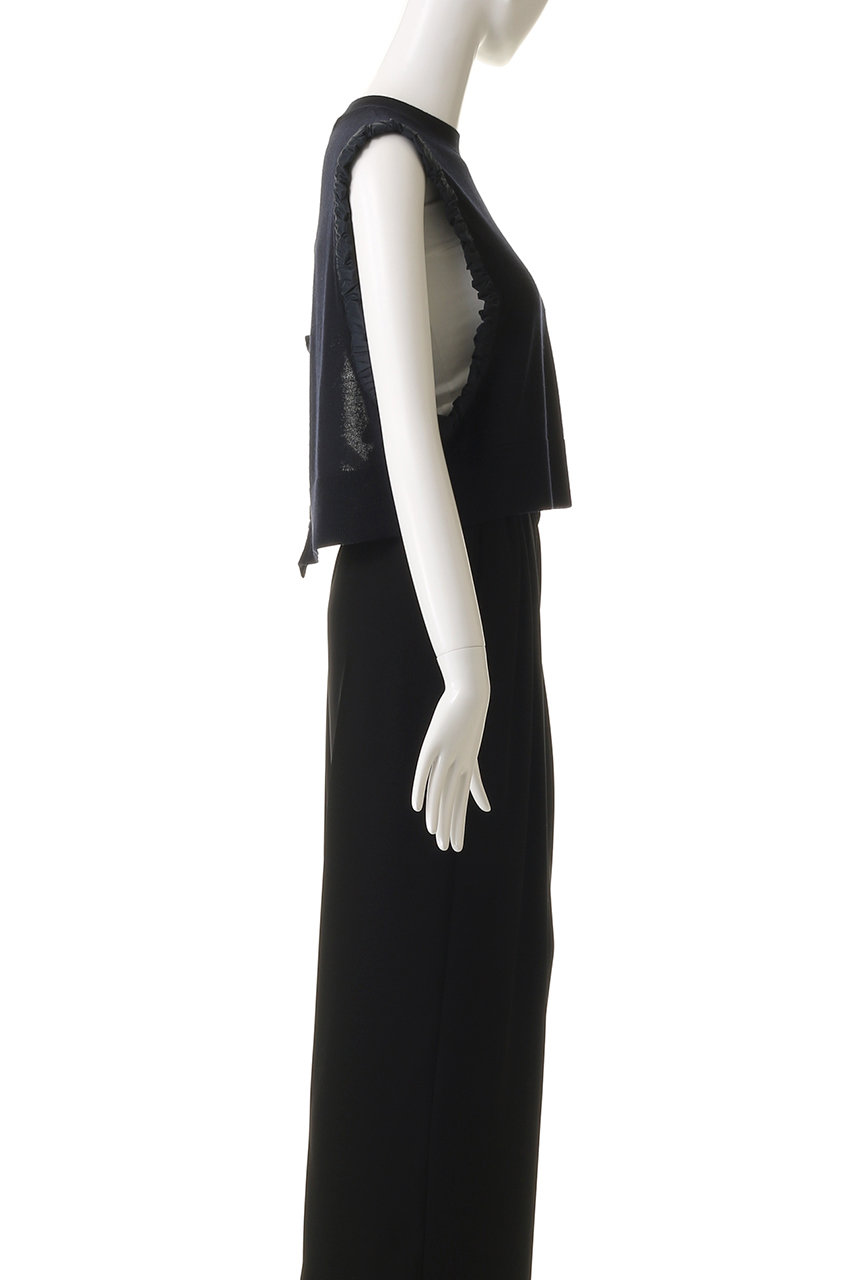 ENFOLD エンフォルド ASYMMETRY VEST 25AW】ENFOLD エンフォルド /ASYMMETRY MINI VEST / ミニベスト