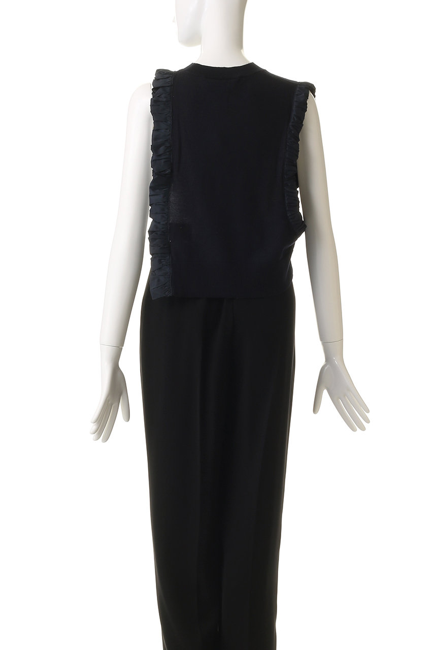 ENFOLD エンフォルド ASYMMETRY VEST 25AW】ENFOLD エンフォルド /ASYMMETRY MINI VEST / ミニベスト