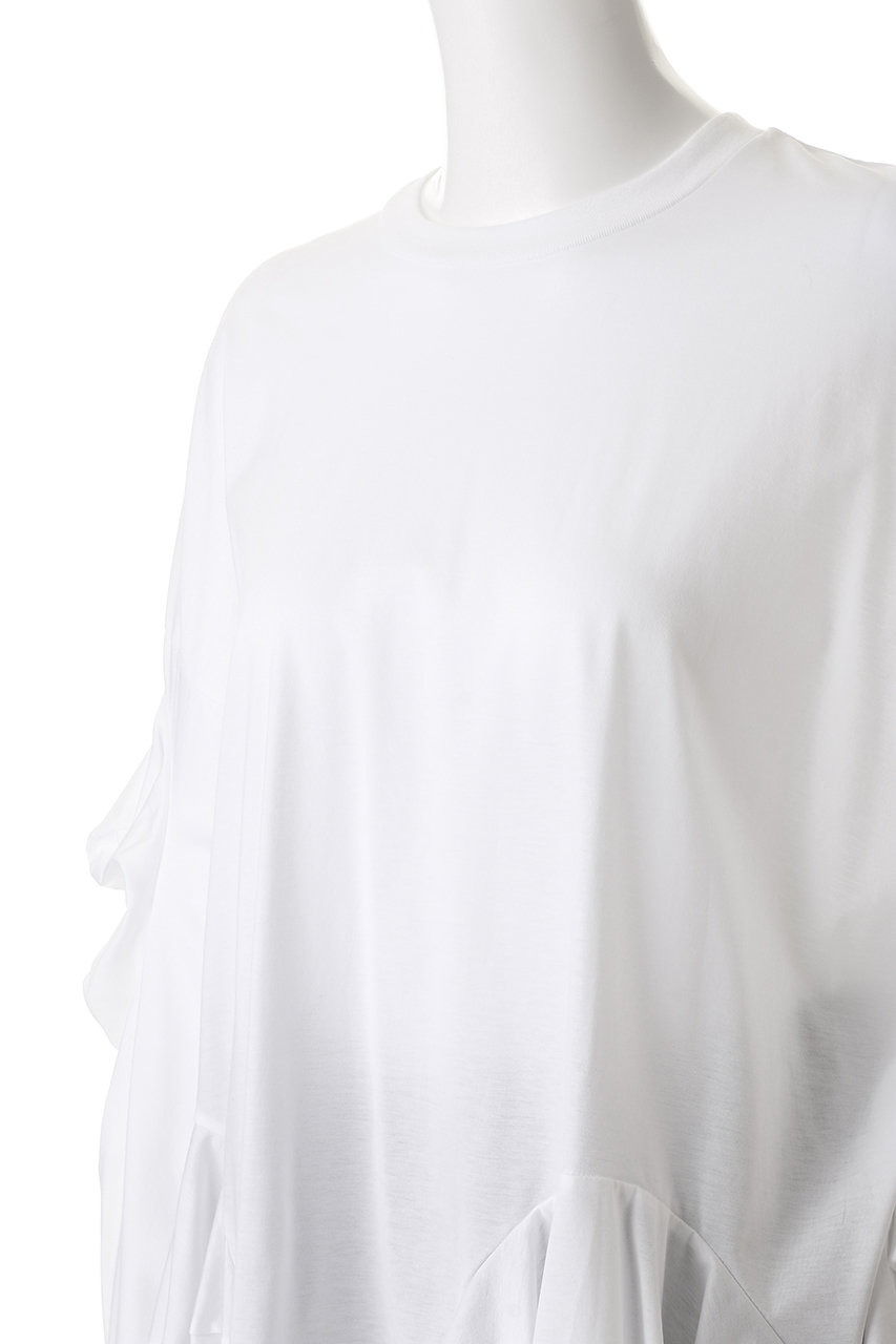 ENFOLD(エンフォルド)｜BALL DRAPE LONG SLEEVE T SHIRT シャツ