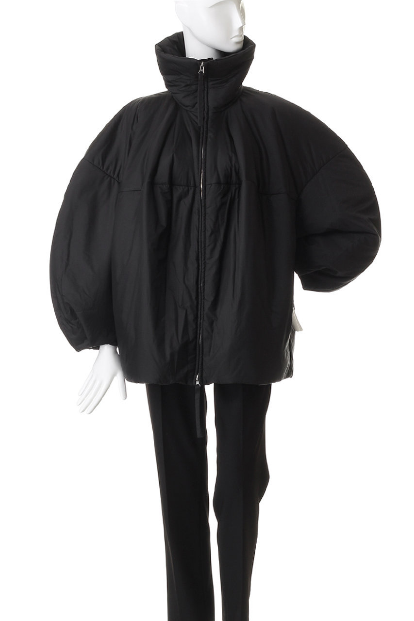 ENFOLD(エンフォルド)｜AIRLY PUFF BLOUSON ブルゾン/ホワイト の通販