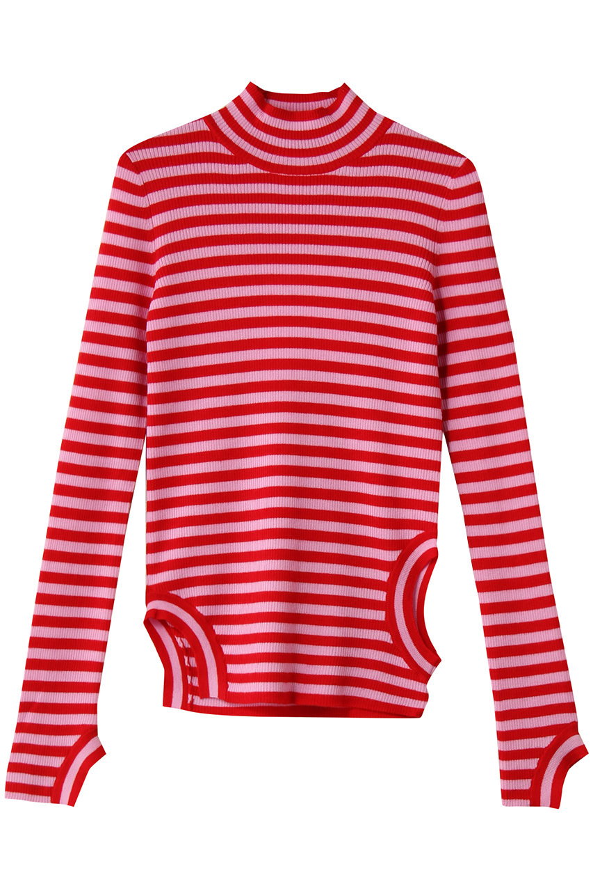 エンフォルド/ENFOLDのNECK HOLE PULLOVER プルオーバー(レッド/300IA270-2431)