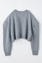 WIDE SHOULDER CROPPED PULLOVER プルオーバー エンフォルド/ENFOLD