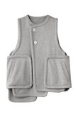 ENFOLD(エンフォルド)｜PIPING VEST/Tグレー の通販｜ELLESHOP・(エル