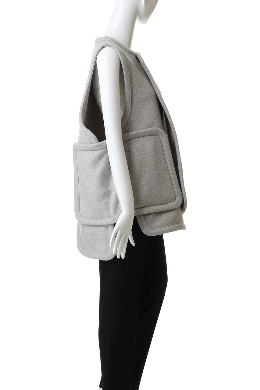 エンフォルド enfold パイピング ベスト PIPING VEST｜38｜YEL｜JACKET｜|ENFÖLD OFFICIAL ONLINE STORE