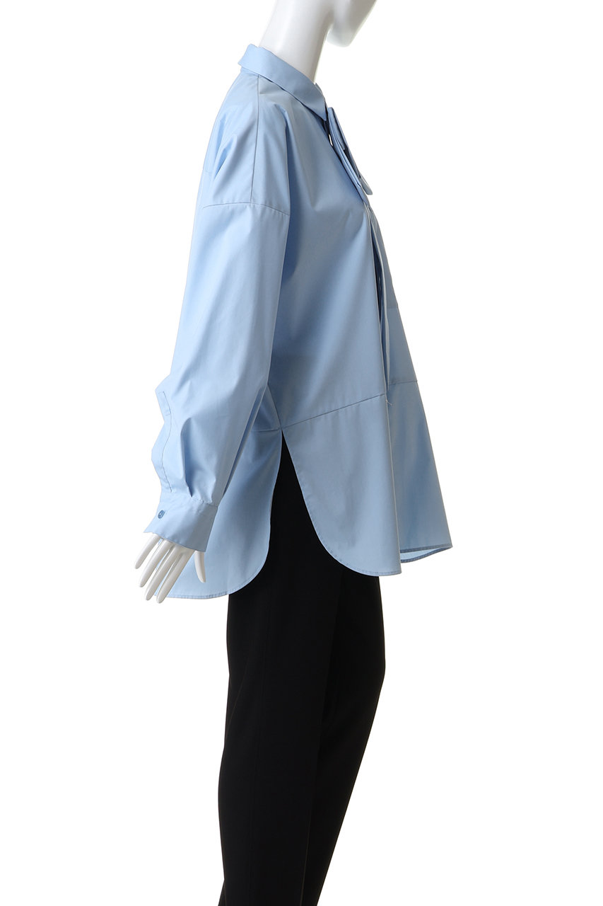 トップス ENFOLD ASYMMETRY BOW-TIE SHIRT ENFOLD(エンフォルド)｜【10/15 12:00販売開始】ASYMMETRY BOW