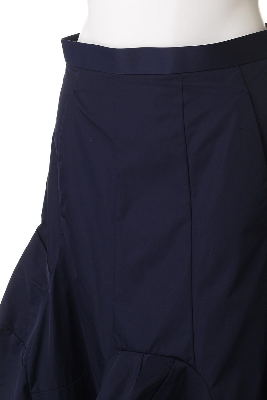 スカート ENFOLD SOLID MIDI SKIRT / 36 ENFOLD(エンフォルド)｜SOLID MIDI-SKIRT/スカート/ブラック の通販