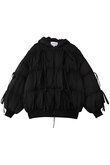 RIBBON DOWN-JACKET/ダウンジャケット