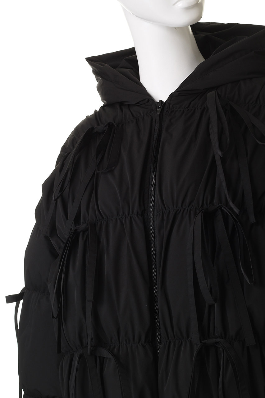 ENFOLD(エンフォルド)｜RIBBON DOWN-JACKET/ダウンジャケット