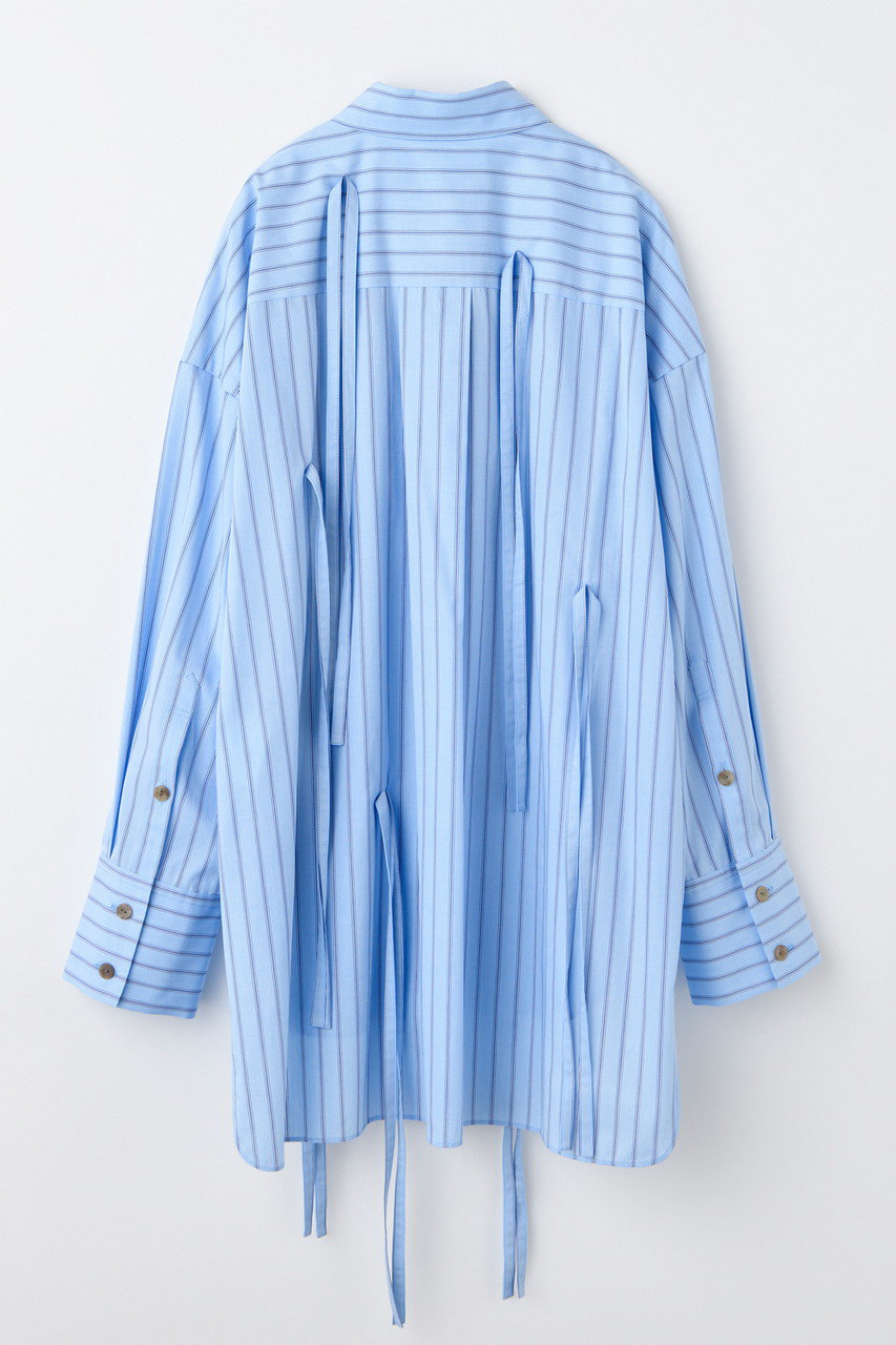 ENFOLDエンフォルド　ブルーバンドカラーシャツ　38 ENFOLD(エンフォルド)｜RIBBON SHIRT/シャツ/ライトブルー の