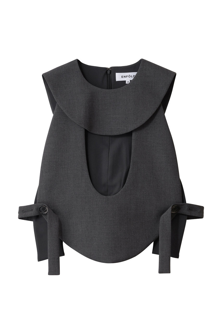 ENFOLD CHAIR PARTS/パーツ (チャコールグレー, 38) エンフォルド ELLE SHOP ENFOLD CHAIR PARTS/パーツ (チャコールグレー, 38) エンフォルド ELLE SHOP