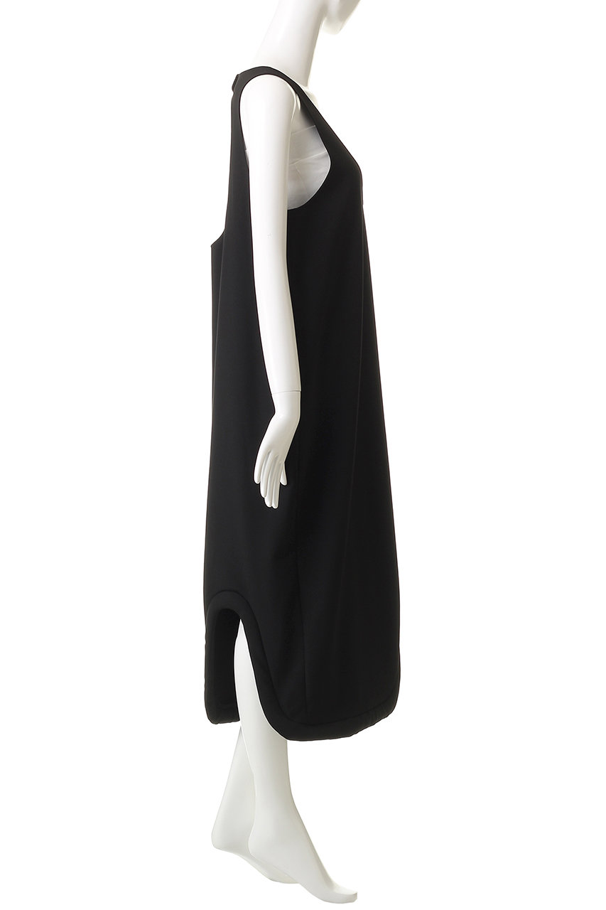 ENFOLD(エンフォルド)｜PADDING-HEM JUMPER-SKIRT/スカート/ブラック