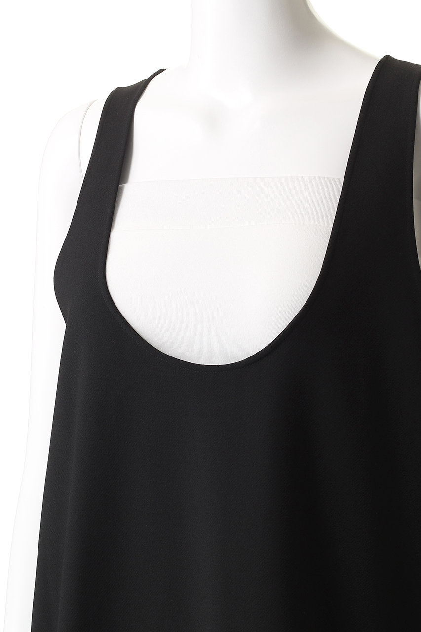 ENFOLD(エンフォルド)｜PADDING-HEM JUMPER-SKIRT/スカート/ブラック