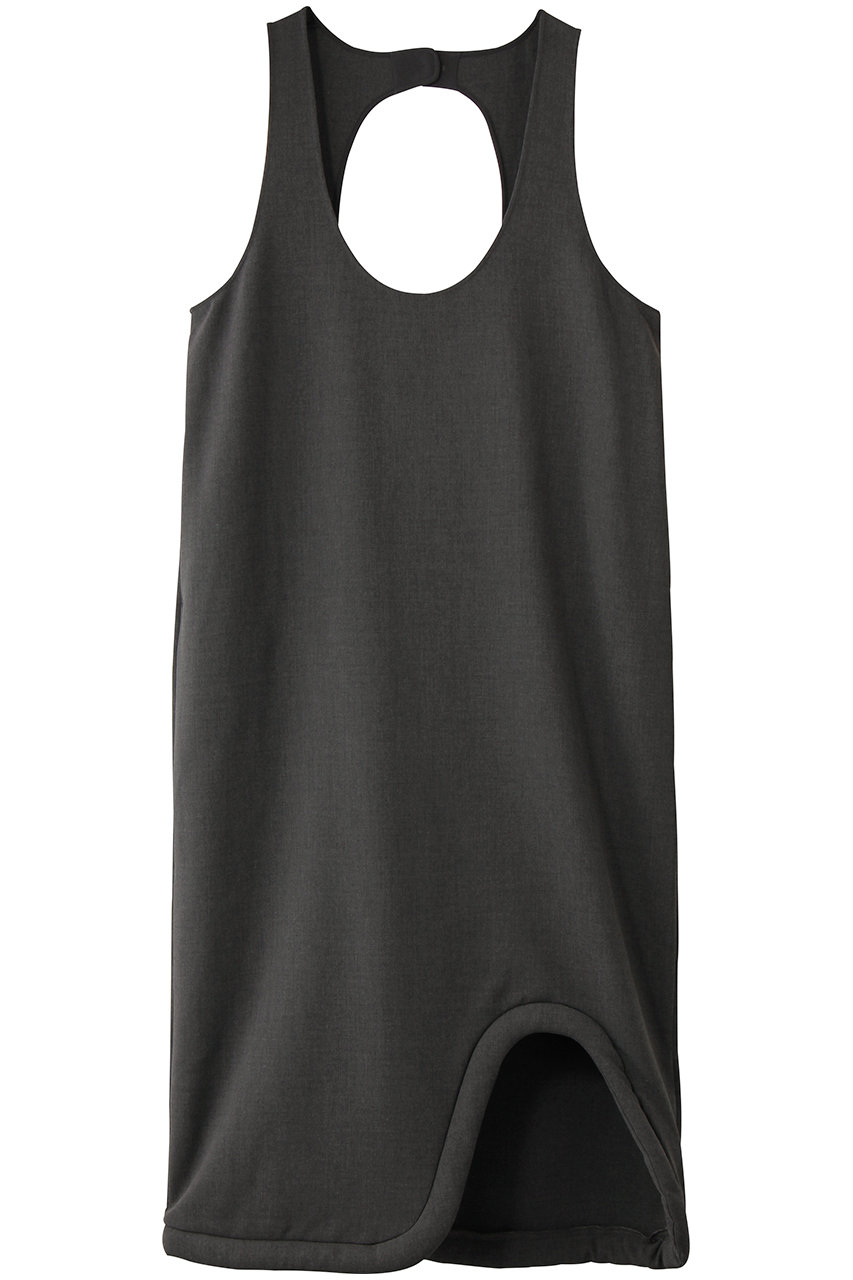 エンフォルド/ENFOLDのPADDING-HEM JUMPER-SKIRT/スカート(チャコールグレー/300IA233-2201)