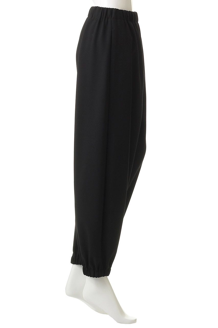 ENFOLD(エンフォルド)｜WIDE JOGGER-PANTS/パンツ/ブラック の