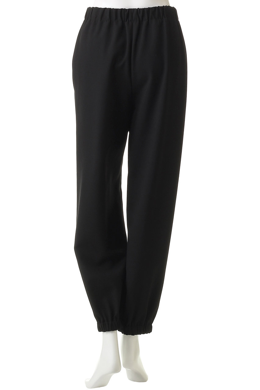 ENFOLD CURVE-HEM JOGGER PANTS サイズ38 ブラック ENFOLD(エンフォルド)】CURVE-HEM JOGGER PANTS｜PARIGOT ONLINE