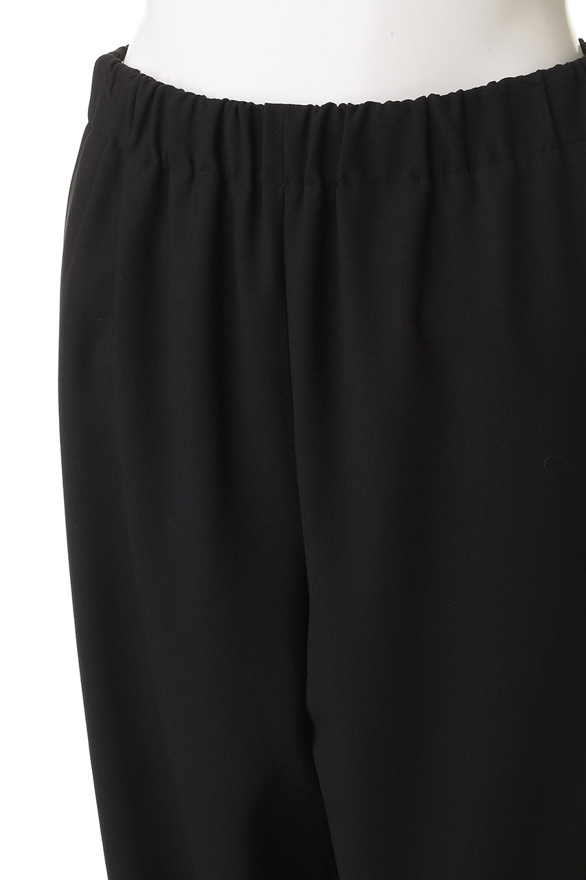 ENFOLDワイドパンツ36 ブラック SHIRT-LAYERED WIDE-PANTS｜36｜BLK｜TROUSERS｜|ENFÖLD OFFICIAL