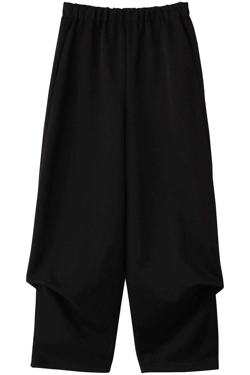 エンフォルド/ENFOLDのSOLID OVAL-TROUSERS/トラウザーズ・パンツ(ブラック/300IA481-2891)