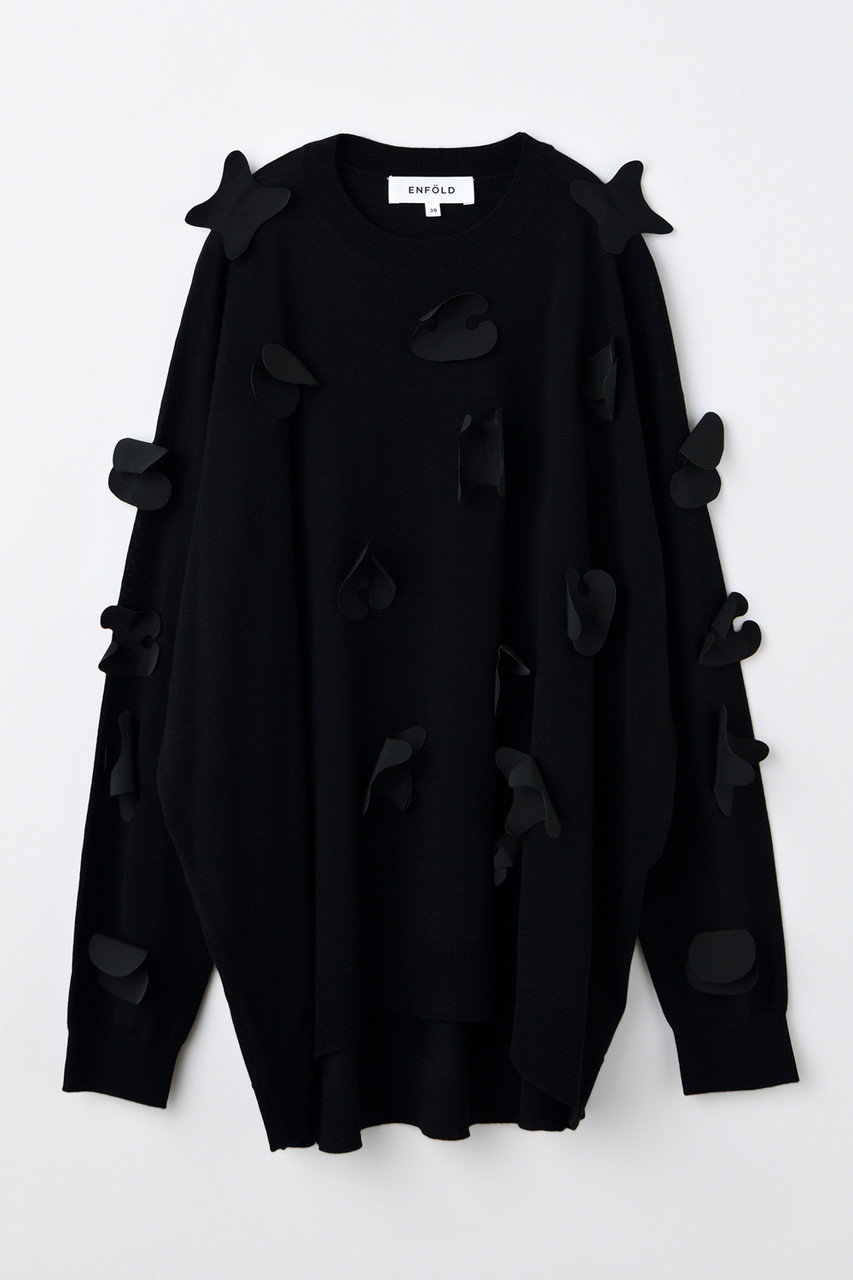 RIKOエンフォルドプルオーバー ENFOLD(エンフォルド)｜CHAIR-MOTIF PULLOVER/プルオーバー/ブラック