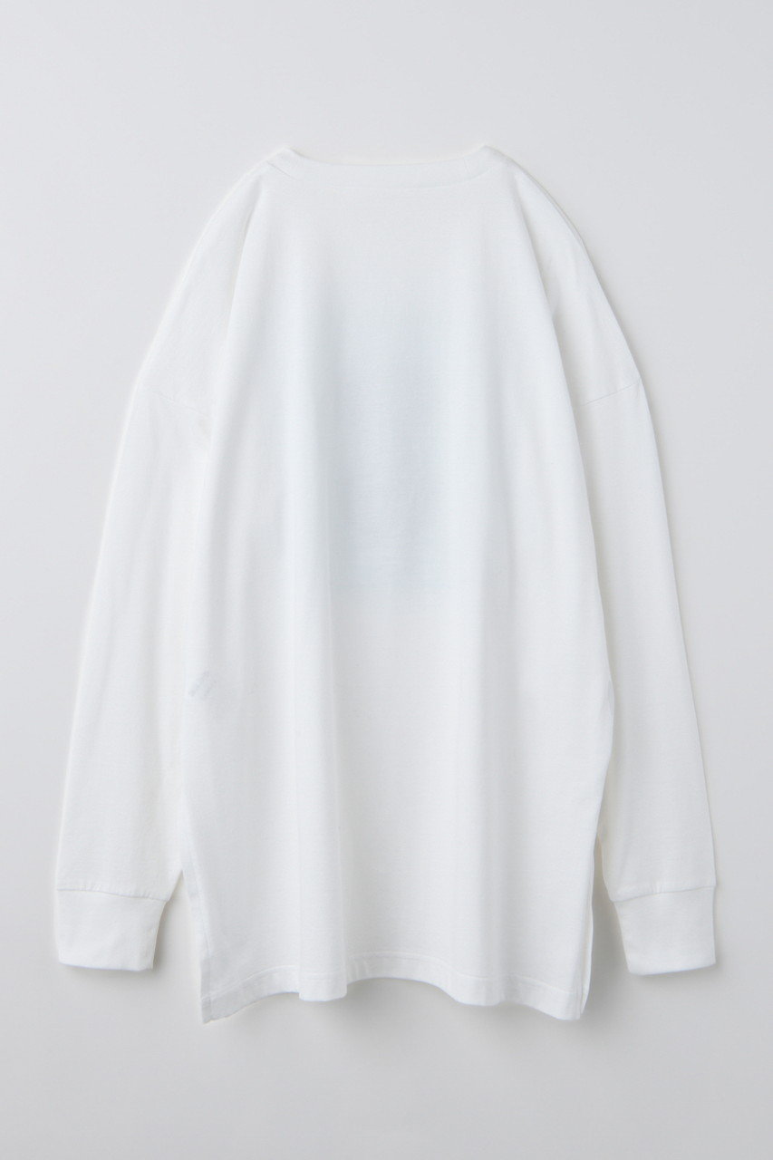 ENFOLD(エンフォルド)｜FABRIC ART LONG-SLEEVE T-SHIRT/シャツ