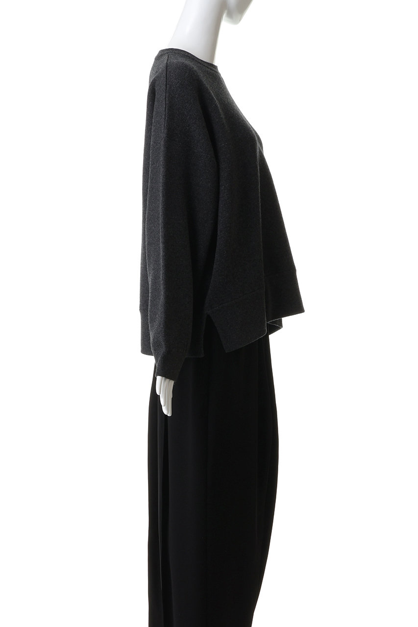 ENFOLD(エンフォルド)｜REVERSIBLE PULLOVER/チャコールグレー の通販