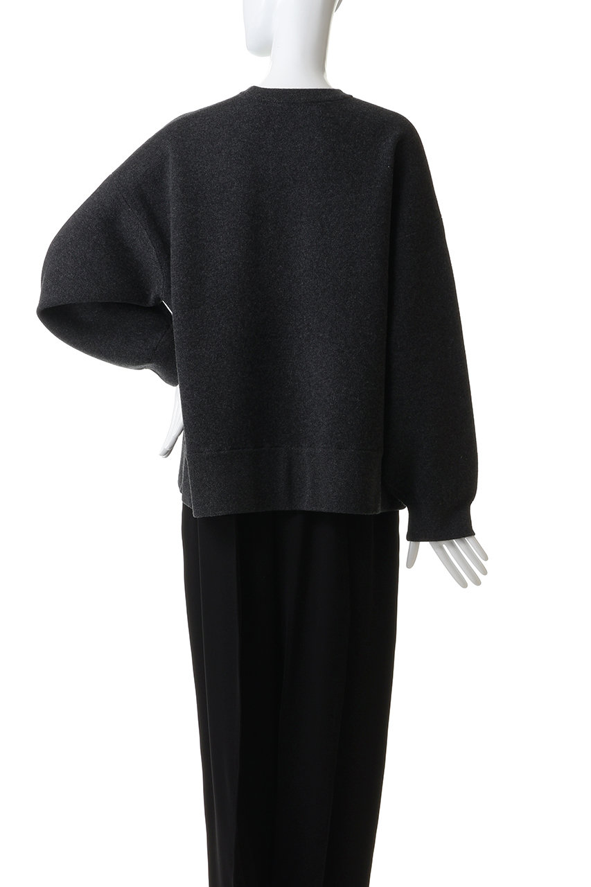 ENFOLD（エンフォルド）【新品】レディース ENFOLD(エンフォルド)｜REVERSIBLE PULLOVER/チャコールグレー の通販