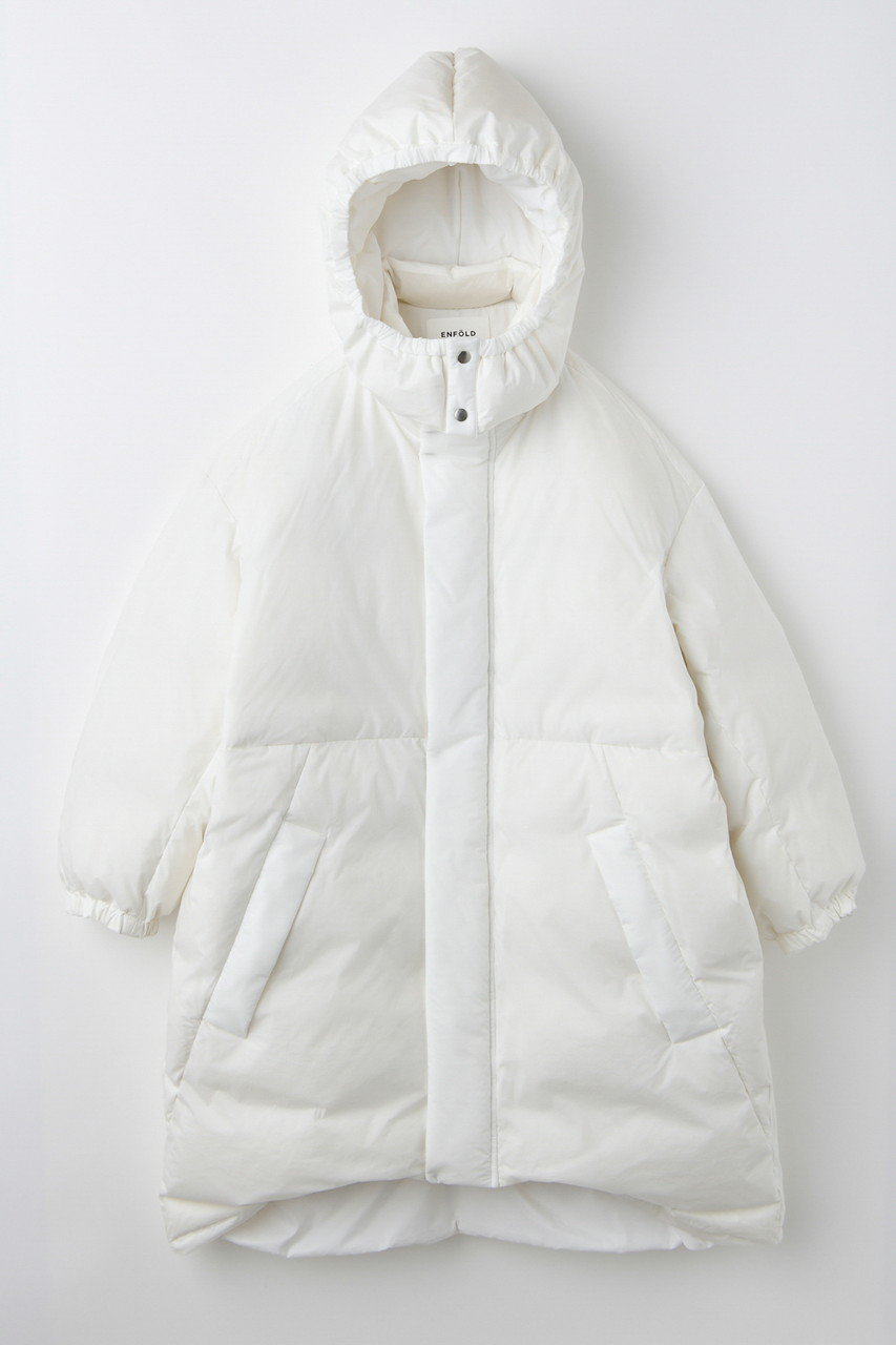ENFOLD MONSTER COAT (ホワイト, 36) エンフォルド ELLE SHOP ENFOLD MONSTER COAT (ホワイト, 36) エンフォルド ELLE SHOP