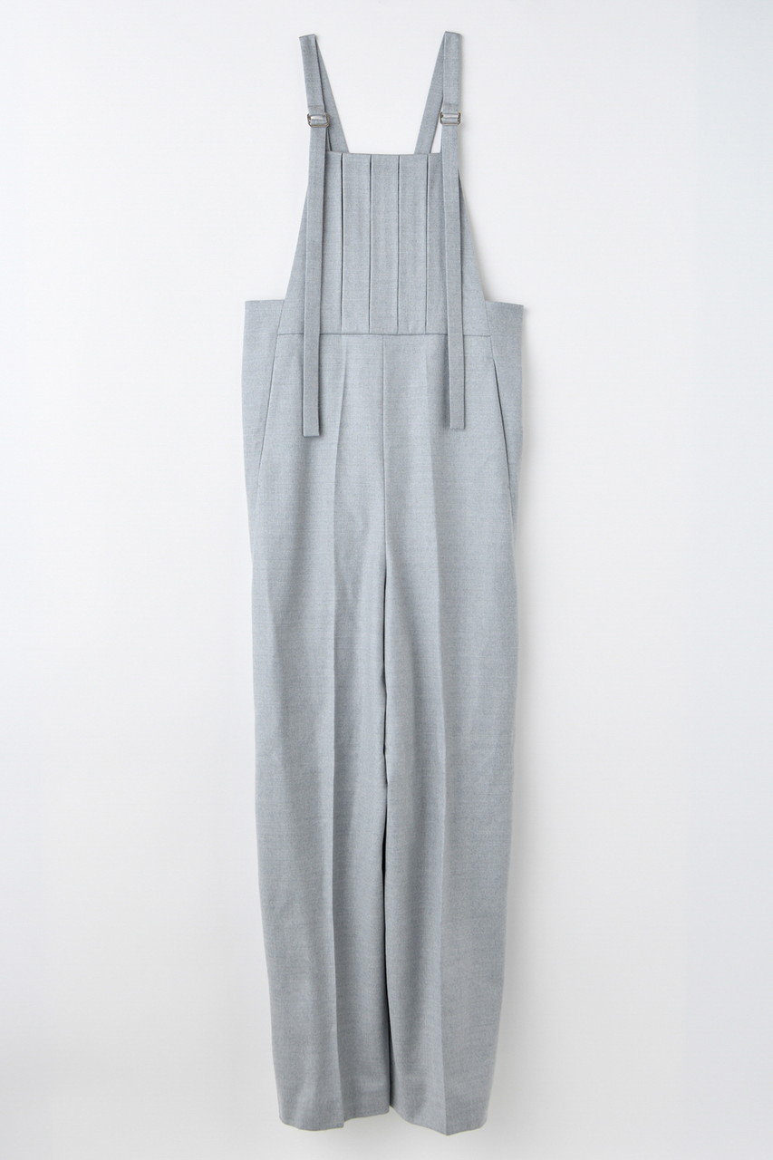 ENFOLD APRON OVERALLS (トップグレー, 38) エンフォルド ELLE SHOP