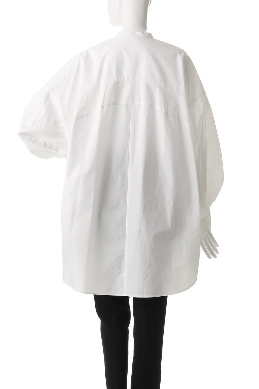 ENFOLD(エンフォルド)｜CIRCLE TUNIC-SHIRT/ホワイト の通販｜ELLESHOP