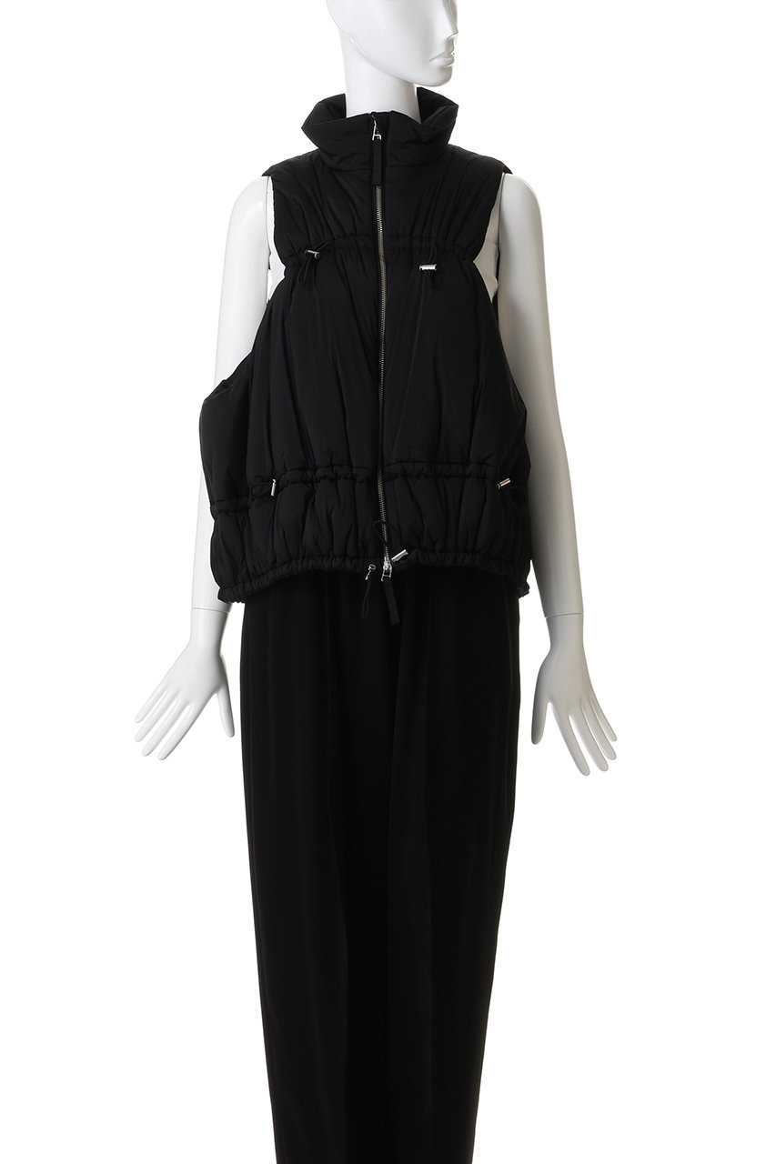 ENFOLD(エンフォルド)｜PADDED VEST/ホワイト の通販｜ELLESHOP・(エル